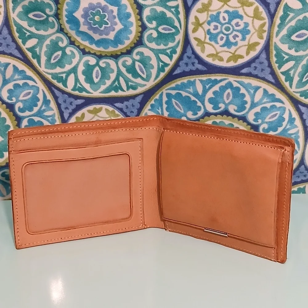 Tan Leather Wallet